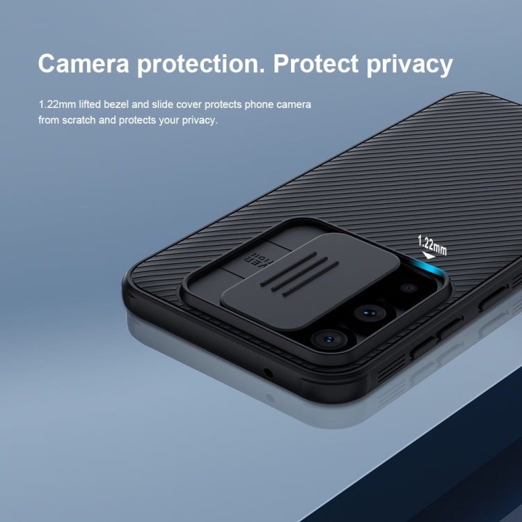 For Samsung Galaxy S23 FE NILLKIN Black Mirror Pro Series Camshield PC Phone Case(Black) - free shipping - PMC TechLife - Order now!