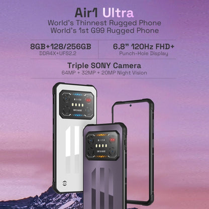 IIIF150 Air1 Ultra,Dual Back Cameras, 8GB+256GB, Face ID Screen Fingerprint Identification, 6.8 inch Android 12.0 MediaTek Helio G99 MT6789 Octa Core, NFC, OTG, Network: 4G(Maple) - Other by IIIF150 | Online Shopping South Africa | PMC Jewellery | Buy Now Pay Later Mobicred