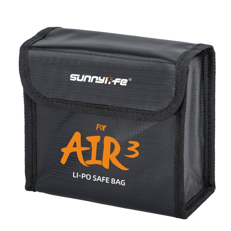 For DJI Air 3 Sunnylife Battery Explosion-proof Safe Bag Protective Li-Po Safe Bag For 3pcs Batteries - Backpacks & Bags by Sunnylife | Online Shopping South Africa | PMC Jewellery