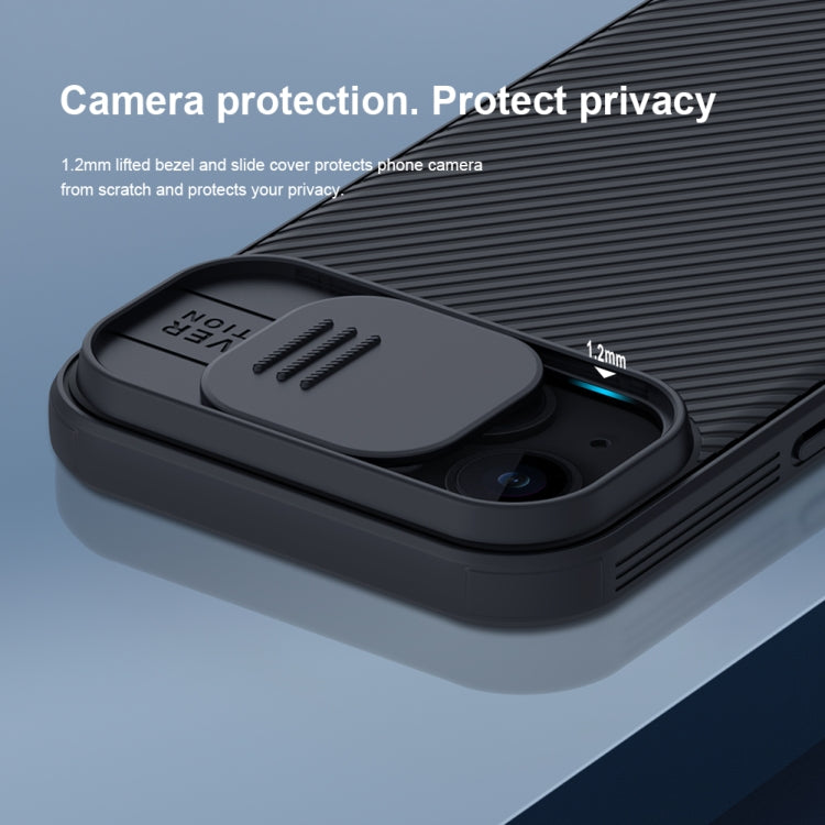 For iPhone 15 NILLKIN CamShield Pro PC Phone Case(Black) - iPhone 15 Cases by NILLKIN | Online Shopping South Africa | PMC TechLife | Buy Now Pay Later Mobicred