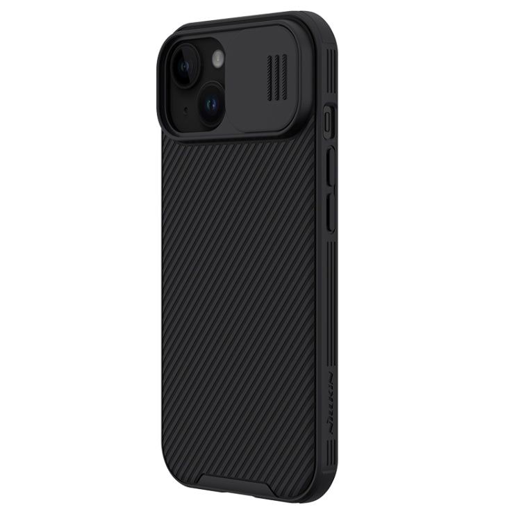 For iPhone 15 Plus NILLKIN CamShield Pro PC Phone Case(Black) - iPhone 15 Plus Cases by NILLKIN | Online Shopping South Africa | PMC Jewellery