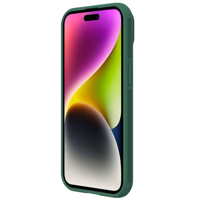 For iPhone 15 Plus NILLKIN CamShield Pro PC Phone Case(Green) - iPhone 15 Plus Cases by NILLKIN | Online Shopping South Africa | PMC Jewellery