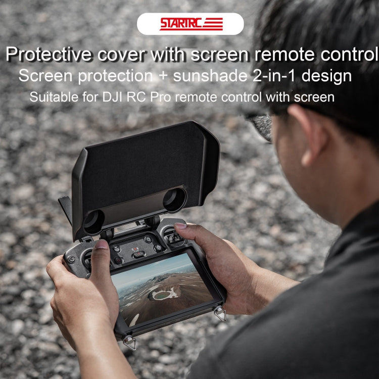 For DJI RC Pro STARTRC Remote Control Sunshade Protection Cover(Black) - Others by STARTRC | Online Shopping South Africa | PMC TechLife