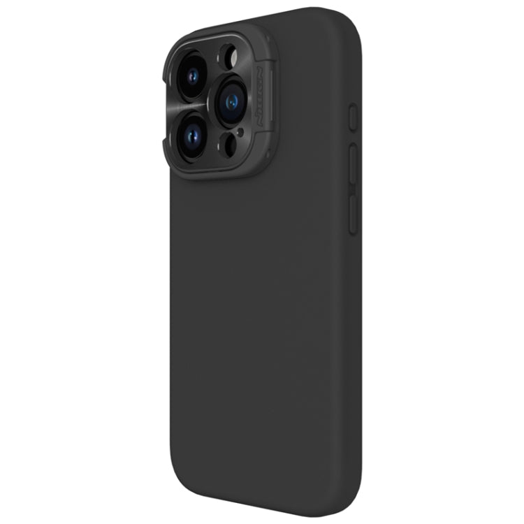 For iPhone 15 Pro NILLKIN Lens Wing Magsafe Magnetic Phone Case(Black) - iPhone 15 Pro Cases by NILLKIN | Online Shopping South Africa | PMC Jewellery