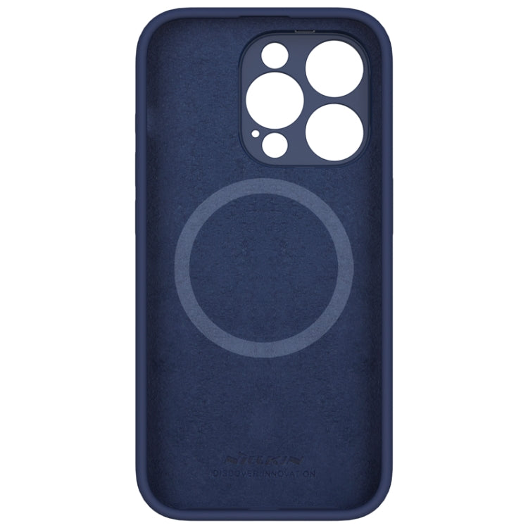 For iPhone 15 Pro NILLKIN Lens Wing Magsafe Magnetic Phone Case(Dark Blue) - free shipping - PMC TechLife - Order now!