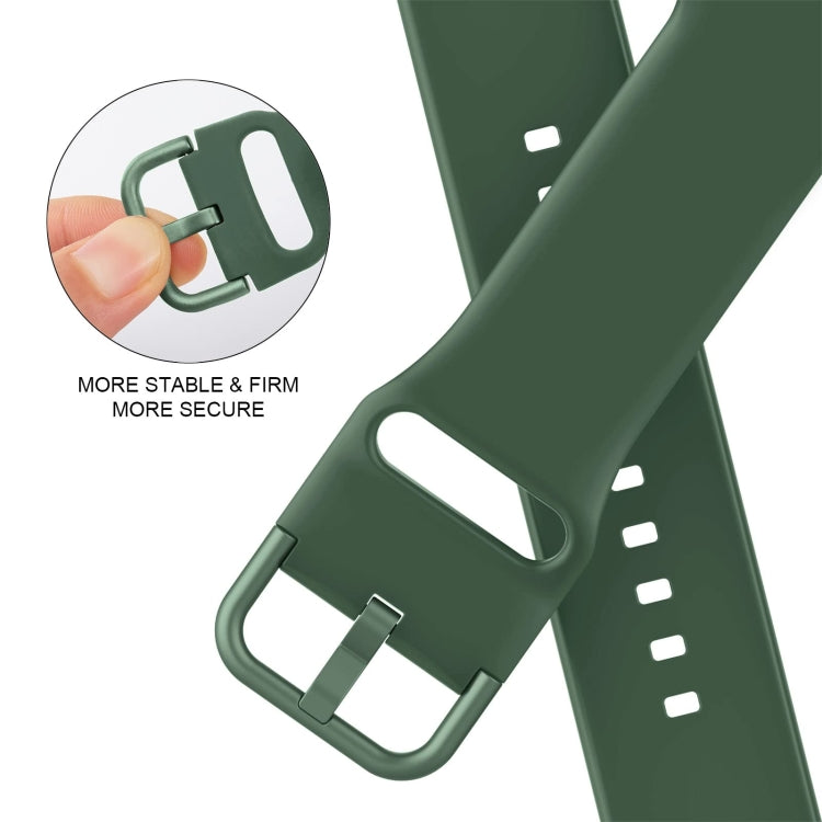 For Apple Watch 2 38mm Pin Buckle Silicone Watch Band(Clover) - Watch Bands by PMC TechLife | Online Shopping South Africa | PMC TechLife