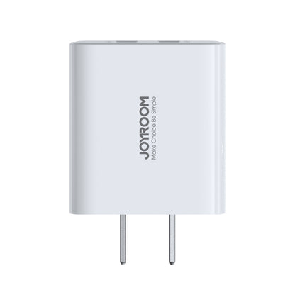 JOYROOM JR-TCN04 2.1A Dual USB Charger, Specification:US Plug - USB Charger by JOYROOM | Online Shopping South Africa | PMC Jewellery