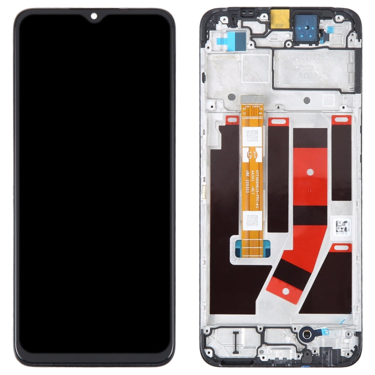 For OPPO A57s OEM LCD Screen For Digitizer Full Assembly with Frame - LCD Screen by PMC Jewellery | Online Shopping South Africa | PMC Jewellery