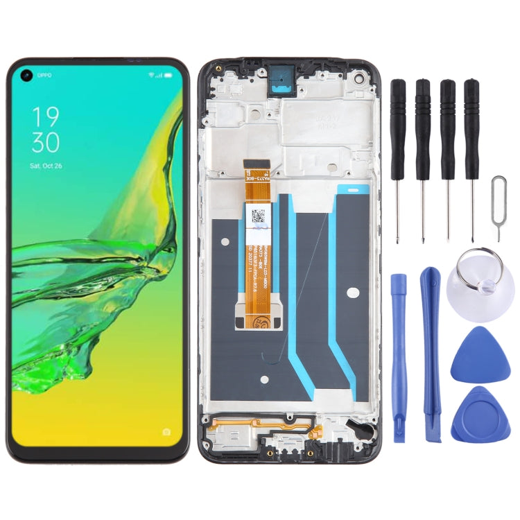 For OPPO A11s OEM LCD Screen Digitizer Full Assembly with Frame - LCD Screen by PMC TechLife | Online Shopping South Africa | PMC TechLife