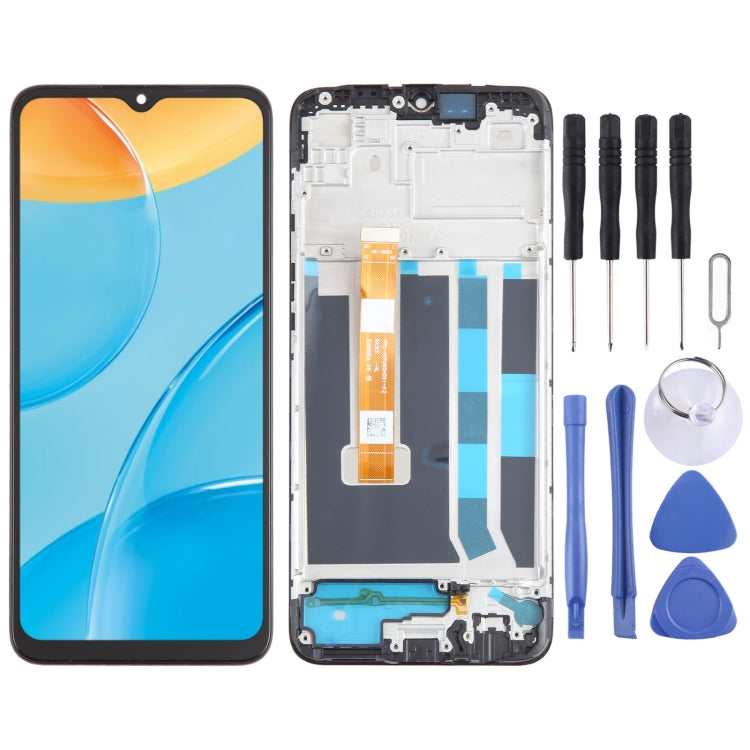 For OPPO A15 OEM LCD Screen Digitizer Full Assembly with Frame - LCD Screen by PMC TechLife | Online Shopping South Africa | PMC TechLife | Buy Now Pay Later Mobicred