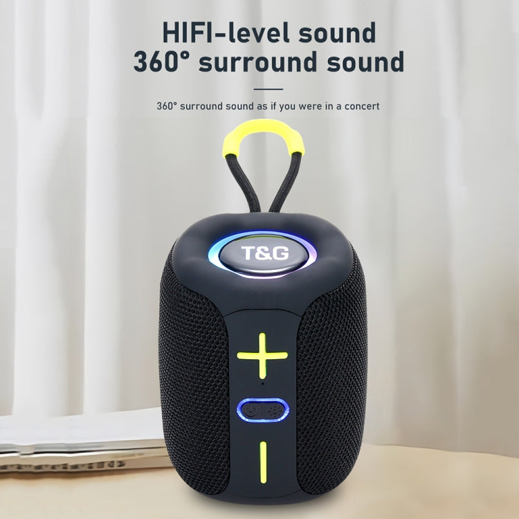 T&G TG-658 Outdoor USB High Power 8W Heavy Bass Wireless Bluetooth Speaker(Black) - Mini Speaker by T&G | Online Shopping South Africa | PMC Jewellery