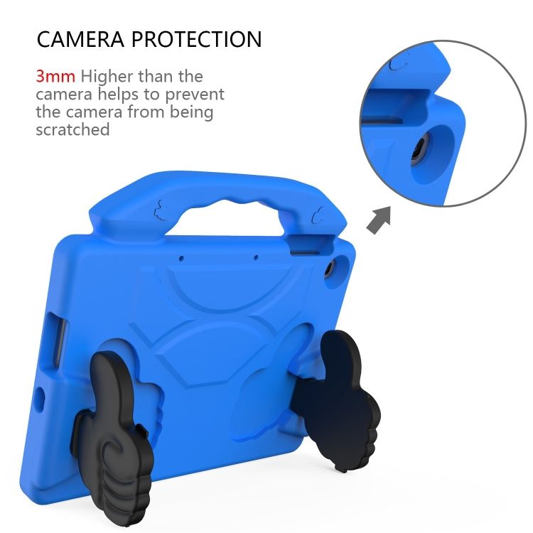 For Honor Pad X8 10.1 Thumb Bracket EVA Shockproof Tablet Case(Blue) - free shipping - PMC TechLife - Order now!