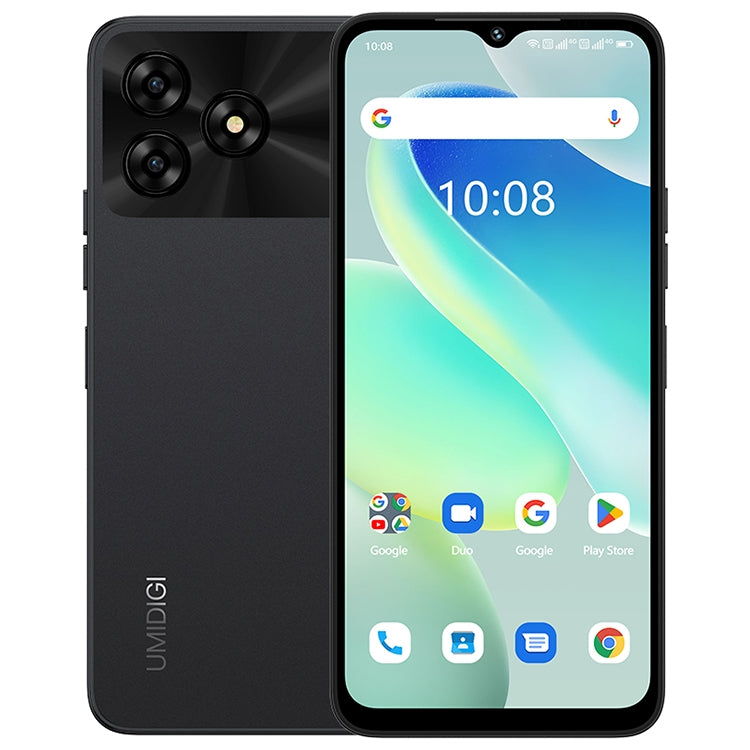 [HK Warehouse] UMIDIGI G5, 8GB+128GB, Face ID & Side Fingerprint Identification, 6.6 inch Android 13 Unisoc T606 Octa Core, Network: 4G(Graphite Black) - UMIDIGI by UMIDIGI | Online Shopping South Africa | PMC Jewellery