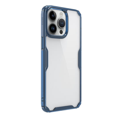 For iPhone 15 Pro Max NILLKIN Ultra Clear PC + TPU Phone Case(Blue) - iPhone 15 Pro Max Cases by NILLKIN | Online Shopping South Africa | PMC Jewellery