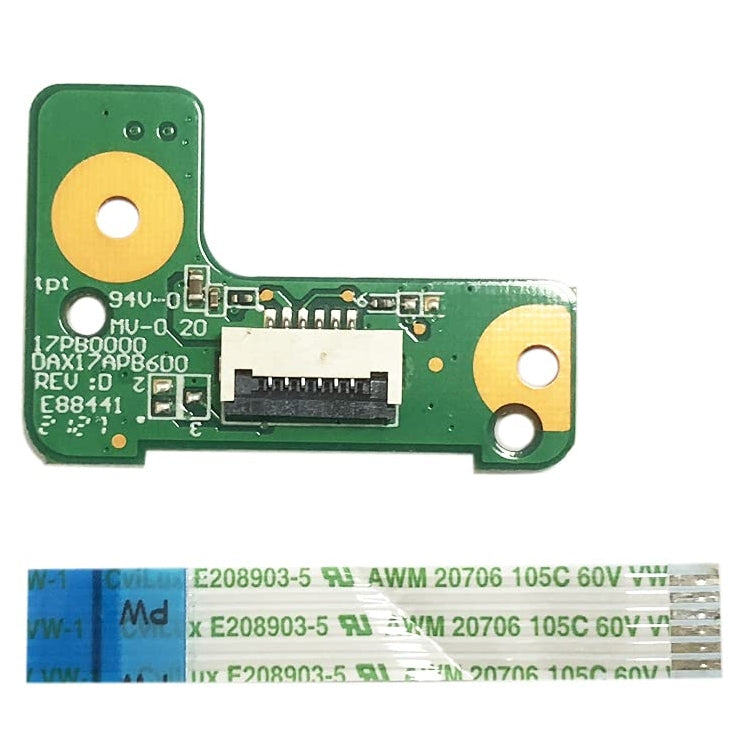 For HP Pavilion 17-G DAX17APB6D0 Switch Button Small Board - HP Spare Parts by PMC TechLife | Online Shopping South Africa | PMC TechLife