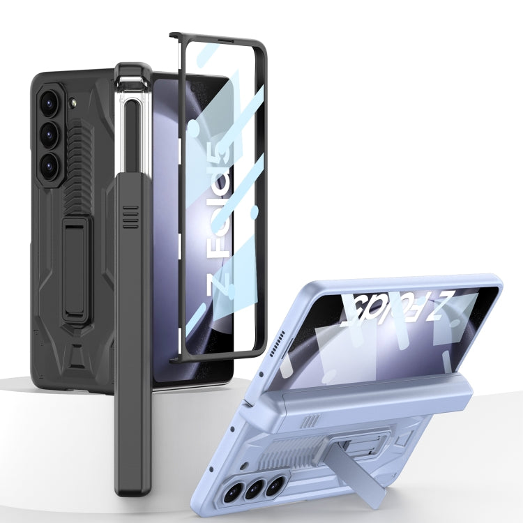 For Samsung Galaxy Z Fold5 GKK Integrated Folding Battle Shell PC Phone Case with Pen Box(Green) - free shipping - PMC TechLife - Order now!