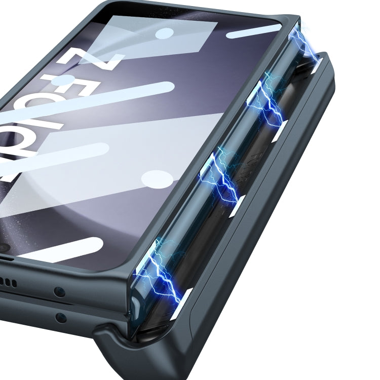 For Samsung Galaxy Z Fold5 GKK Integrated Folding Battle Shell PC Phone Case with Pen Box(Green) - free shipping - PMC TechLife - Order now!