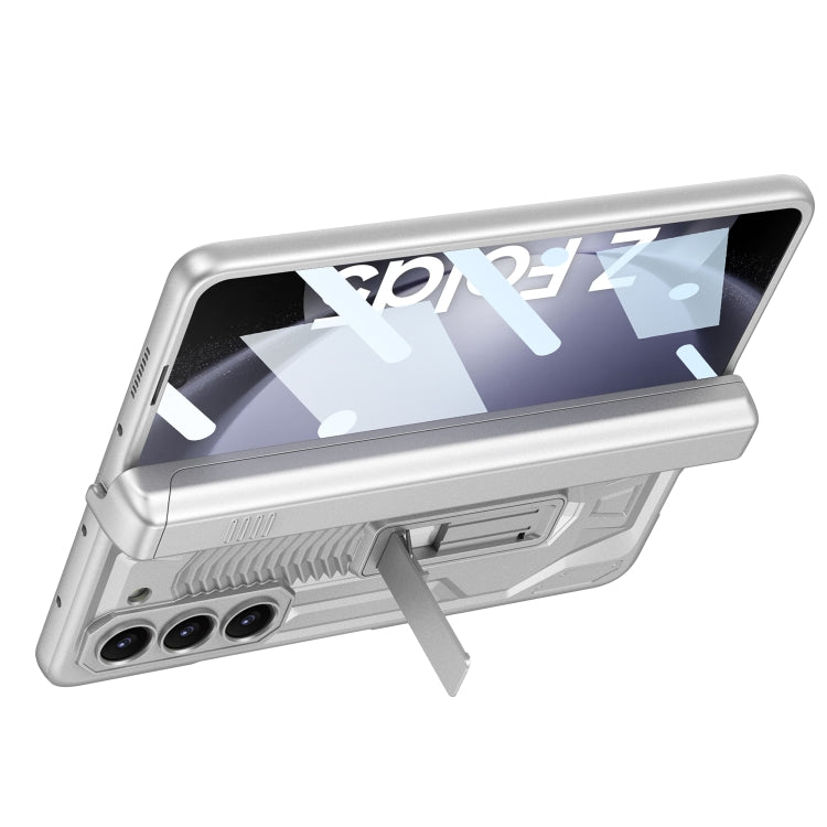 For Samsung Galaxy Z Fold5 GKK Integrated Folding Battle Shell PC Phone Case with Pen Box(Green) - free shipping - PMC TechLife - Order now!