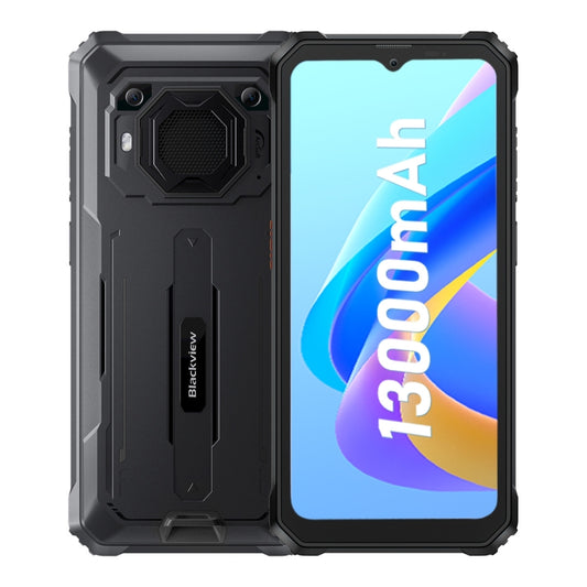 [HK Warehouse] Blackview BV6200 Pro, 6GB+128GB, IP68/IP69K/MIL-STD-810H, 6.56 inch Android 13 MediaTek Helio P35 Octa Core, Network: 4G, OTG(Black) - Blackview by Blackview | Online Shopping South Africa | PMC Jewellery