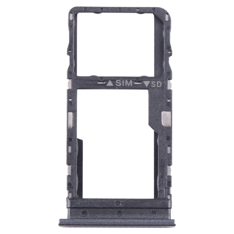 For TCL 40 R Original SIM + Micro SD Card Tray(Black) - For TCL by PMC TechLife | Online Shopping South Africa | PMC TechLife | Buy Now Pay Later Mobicred