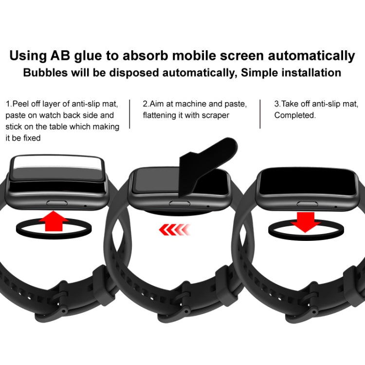 For Xiaomi Mi Band 8 Pro imak Plexiglass HD Watch Protective Film - Screen Protector by imak | Online Shopping South Africa | PMC TechLife | Buy Now Pay Later Mobicred