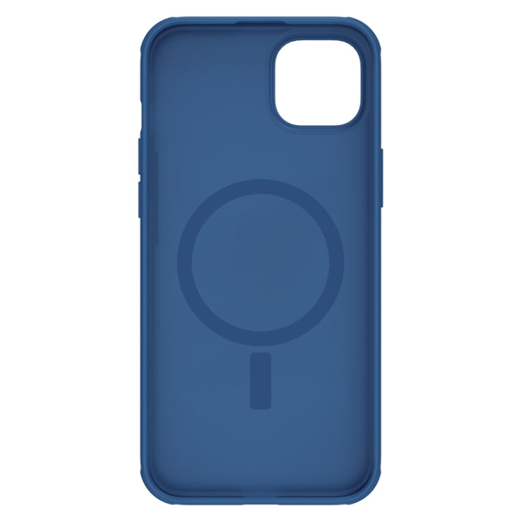 For iPhone 15 Plus NILLKIN Frosted Shield Pro Magnetic Magsafe Phone Case(Blue) - iPhone 15 Plus Cases by NILLKIN | Online Shopping South Africa | PMC Jewellery