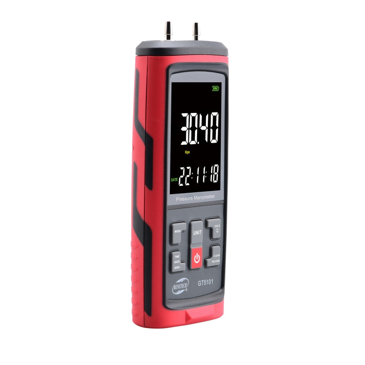 BENETECH GT5101 LCD Display Differential Pressure Meter, Specification:1KPa - free shipping - PMC TechLife - Order now!
