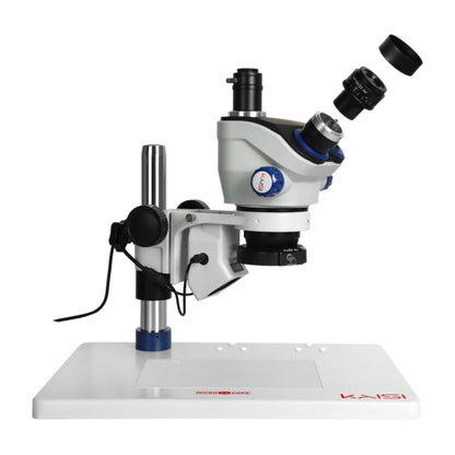 Kaisi TX-350E Ver1.2 7X-50X Microscope Zoom Stereo Microscope with Big Base - Microscope Magnifier Series by Kaisi | Online Shopping South Africa | PMC Jewellery