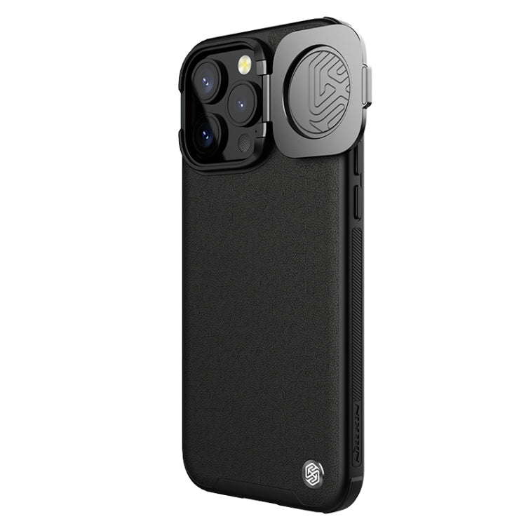 For iPhone 15 Pro Max NILLKIN CamShield Prop Series SagSafe PC + TPU Magnetic Phone Case(Black) - iPhone 15 Pro Max Cases by NILLKIN | Online Shopping South Africa | PMC Jewellery