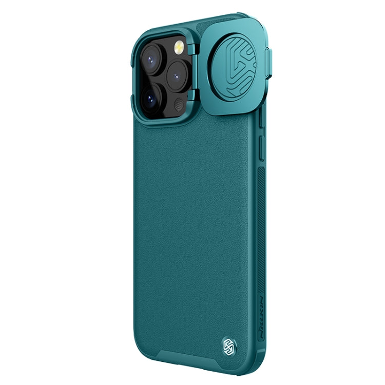 For iPhone 15 Pro Max NILLKIN CamShield Prop Series SagSafe PC + TPU Magnetic Phone Case(Green) - iPhone 15 Pro Max Cases by NILLKIN | Online Shopping South Africa | PMC Jewellery