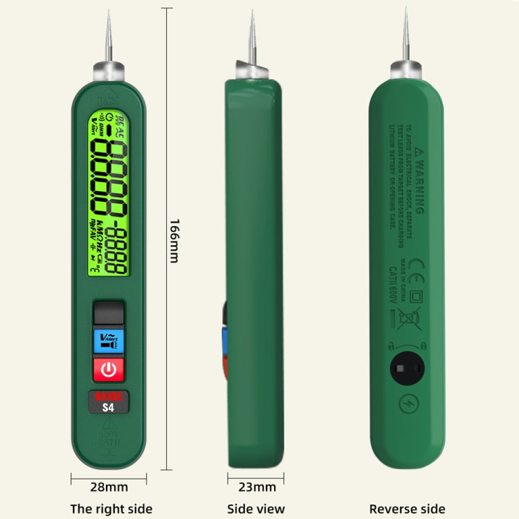 BSIDE S4 AC Voltage Induction Charging Smart Pen(One Word Pen) - Current & Voltage Tester by BSIDE | Online Shopping South Africa | PMC Jewellery | Buy Now Pay Later Mobicred