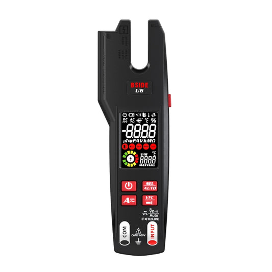 BSIDE U6 AC/DC Clamp-on Infrared Temperature Measurement Multimeter - Digital Multimeter by BSIDE | Online Shopping South Africa | PMC Jewellery | Buy Now Pay Later Mobicred