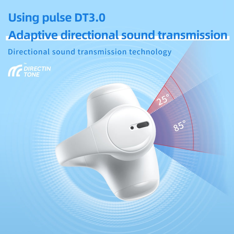 ONIKUMA T306 Ear-mounted Wireless Bluetooth Earphone(White) - Bluetooth Earphone by ONIKUMA | Online Shopping South Africa | PMC TechLife | Buy Now Pay Later Mobicred