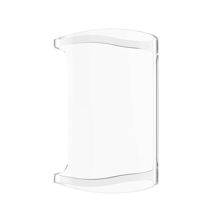 For Fitbit Charge 6 / 5 Full Coverage TPU Electroplated Watch Protective Case(Transparent White) - Watch Cases by PMC TechLife | Online Shopping South Africa | PMC TechLife