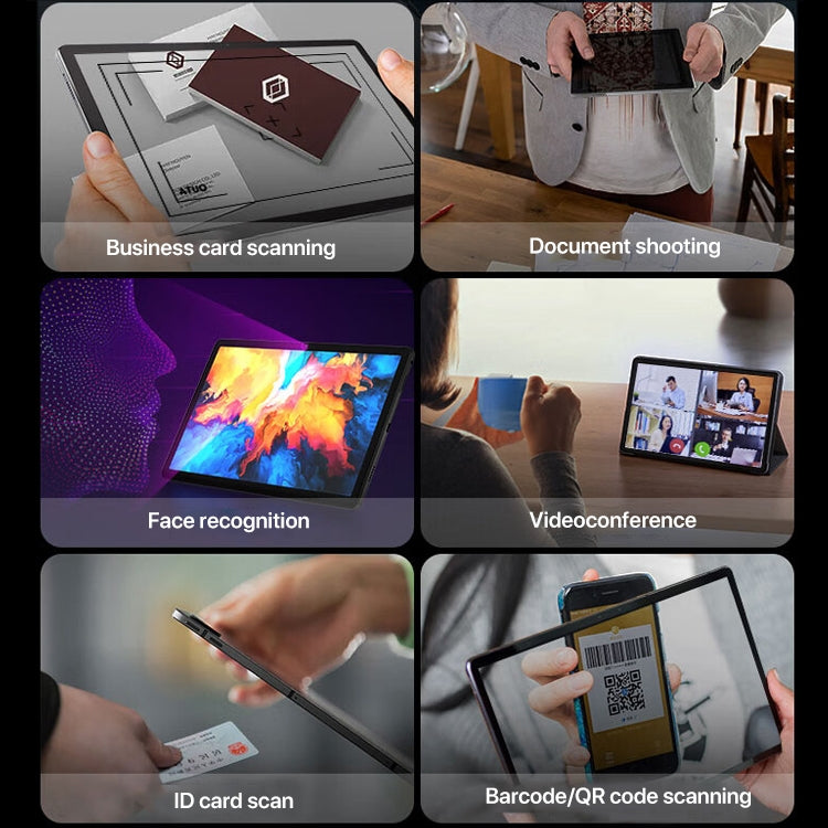 Lenovo K10 Pro 10.6 inch WiFi Tablet, 4GB+128GB, Android 12, MediaTek Helio G80 Octa Core, Support Face Identification(Grey) - free shipping - PMC TechLife - Order now!