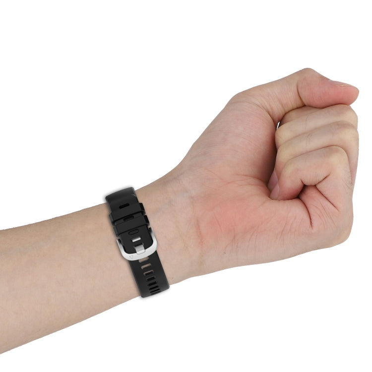 For Garmin vivoactive 5 / Active 5 20mm Silicone Watch Band(Dark Grey) - Watch Bands by PMC TechLife | Online Shopping South Africa | PMC TechLife