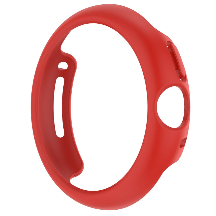 For Google Pixel Watch 2 Half Pack Hollow PC Watch Protective Case(Red) - Watch Cases by PMC TechLife | Online Shopping South Africa | PMC TechLife