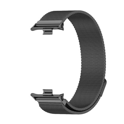 For Xiaomi Smart Band 9 Pro / 8 Pro Mijobs Milan Magnetic Stainless Steel Watch Band(Black) - Watch Bands by MIJOBS | Online Shopping South Africa | PMC Jewellery | Buy Now Pay Later Mobicred