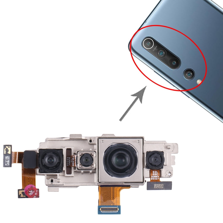 For Xiaomi Mi 10 5G Original Camera Set (Telephoto + Wide + Portrait + Main Camera) - Camera by PMC TechLife | Online Shopping South Africa | PMC TechLife