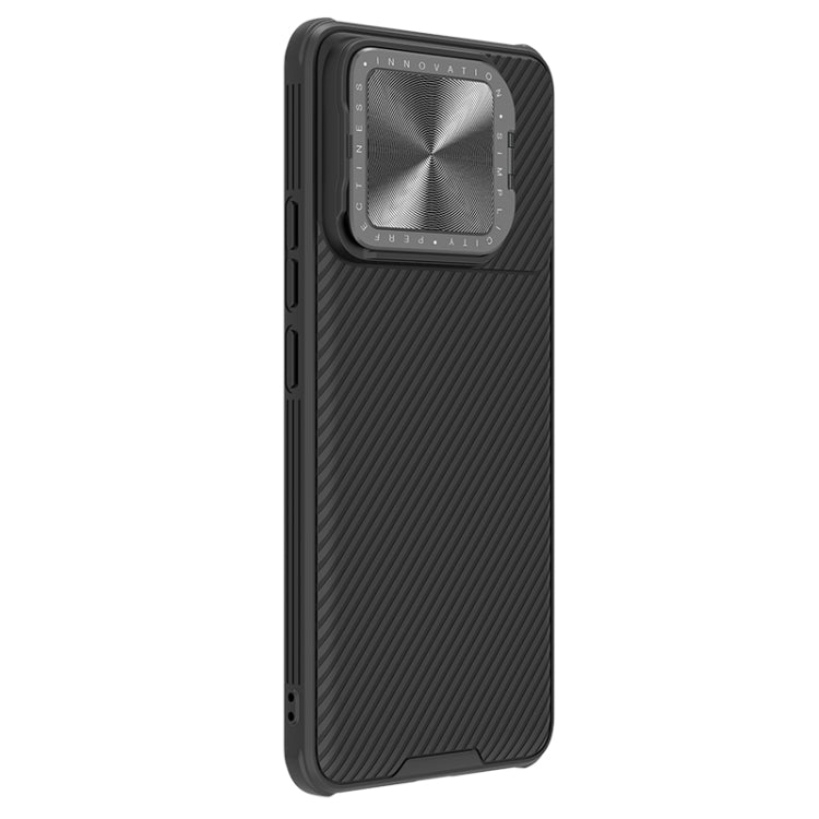 For Xiaomi Redmi K70/K70 Pro NILLKIN Black Mirror Prop CD Texture Mirror Phone Case(Black) - Xiaomi Cases by NILLKIN | Online Shopping South Africa | PMC Jewellery | Buy Now Pay Later Mobicred