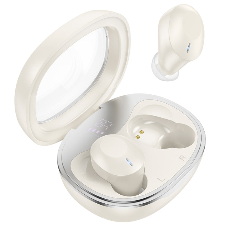 hoco EQ3 True Wireless Bluetooth Earphone(Beige) - Bluetooth Earphone by hoco | Online Shopping South Africa | PMC Jewellery | Buy Now Pay Later Mobicred