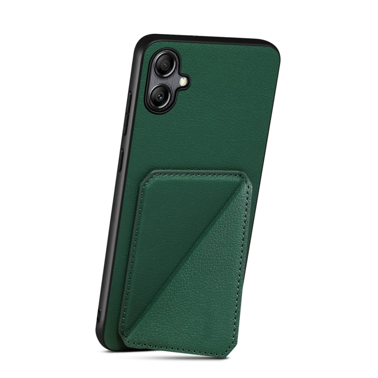 For Samsung Galaxy S23 Ultra 5G Denior Imitation Calf Leather Back Phone Case with Holder(Green) - free shipping - PMC TechLife - Order now!
