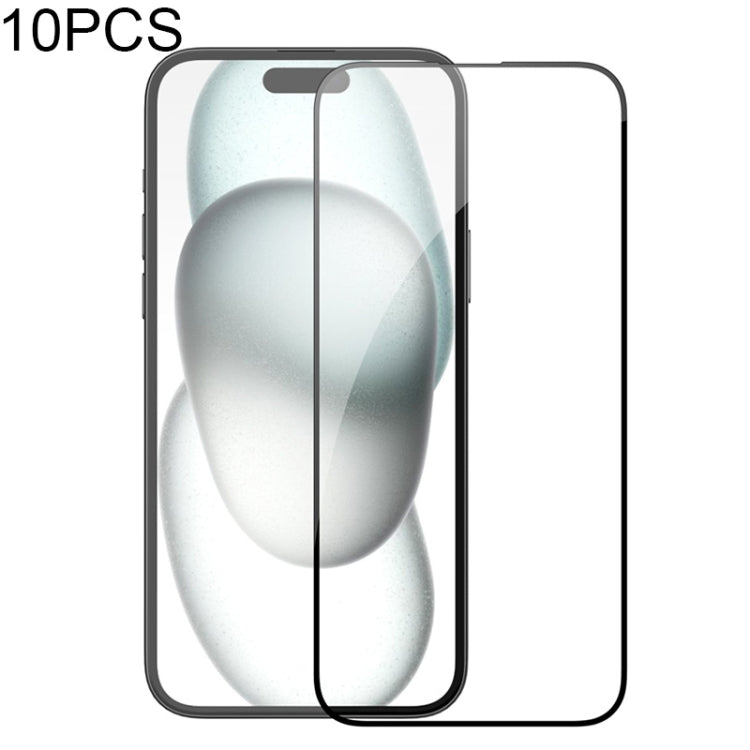 For iPhone 15 Plus 10pcs NILLKIN Chang Series Tempered Glass Protective Film - free shipping - PMC TechLife - Order now!
