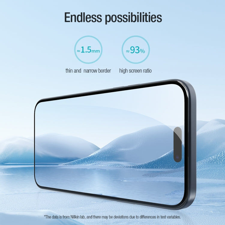 For iPhone 15 Plus 10pcs NILLKIN Chang Series Tempered Glass Protective Film - free shipping - PMC TechLife - Order now!