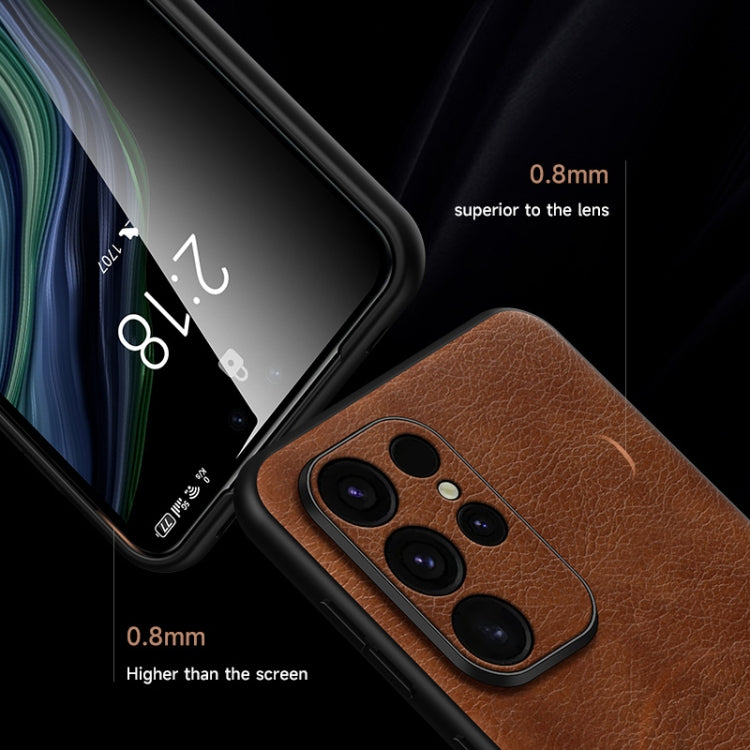 For Samsung Galaxy S24 5G SULADA Stitching Leather MagSafe Magnetic Phone Case(Green) - Galaxy S24 5G Cases by SULADA | Online Shopping South Africa | PMC TechLife | Buy Now Pay Later Mobicred