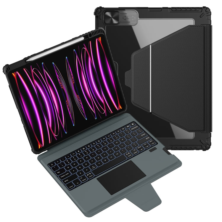 For iPad Pro 12.9 2020/2021/2022 Nillkin Backlit Version Bumper Link Keyboard Case - free shipping - PMC TechLife - Order now!