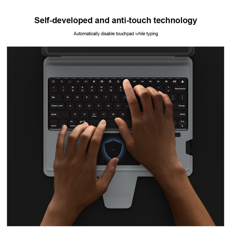 For iPad Pro 12.9 2020/2021/2022 Nillkin Backlit Version Bumper Link Keyboard Case - free shipping - PMC TechLife - Order now!