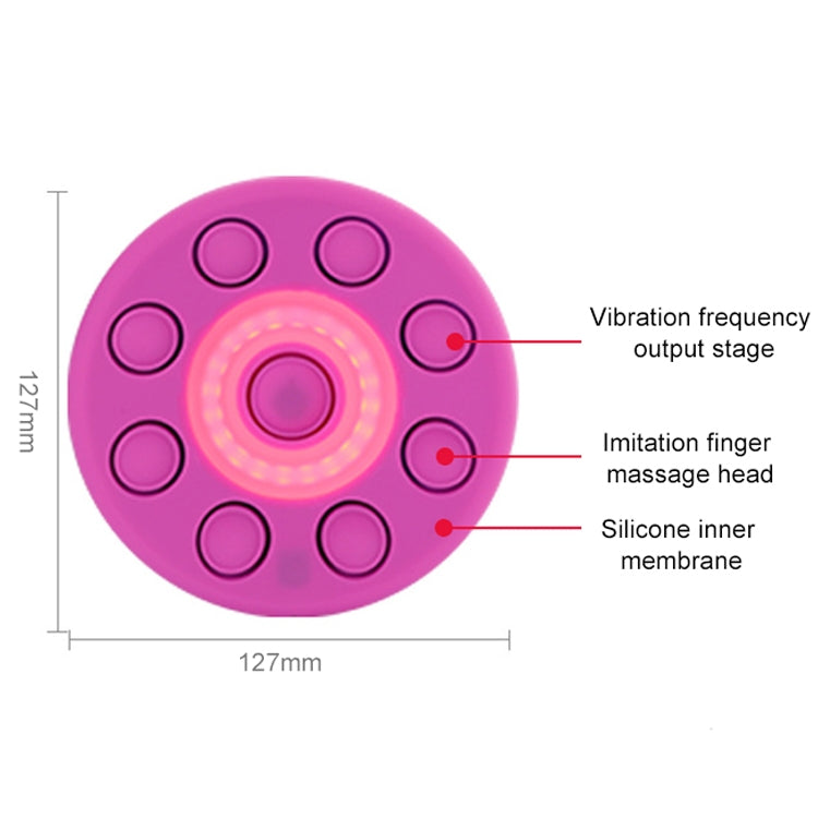 Bluetooth  Breast Massager with Anti-sagging And Remote Control, Style:APP Models(Purple) - free shipping - PMC TechLife - Order now!