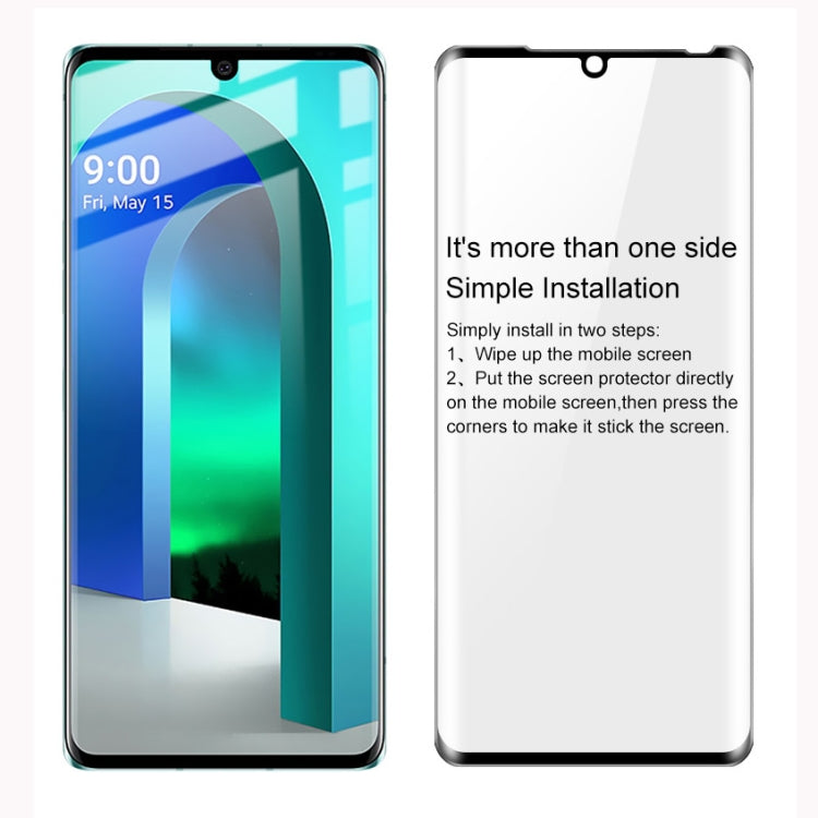 For LG Velvet 3D Curved Edge Full Screen Tempered Glass Film - LG Tempered Glass by imak | Online Shopping South Africa | PMC TechLife | Buy Now Pay Later Mobicred