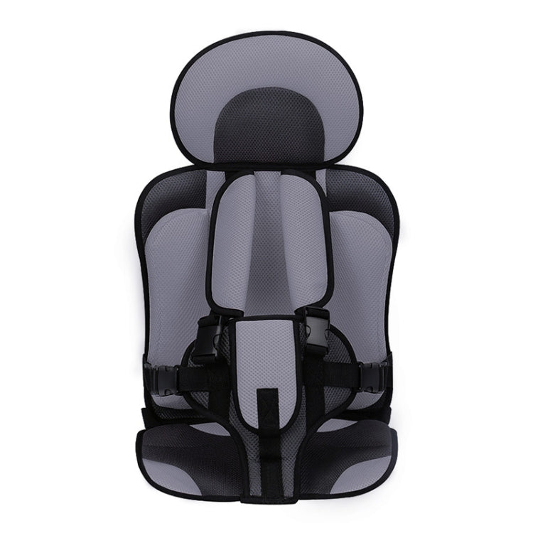 Car Portable Children Safety Seat, Size:50 x 33 x 21cm (For 0-5 Years Old)(Grey + Black) - Seat Accessories by PMC Jewellery | Online Shopping South Africa | PMC Jewellery